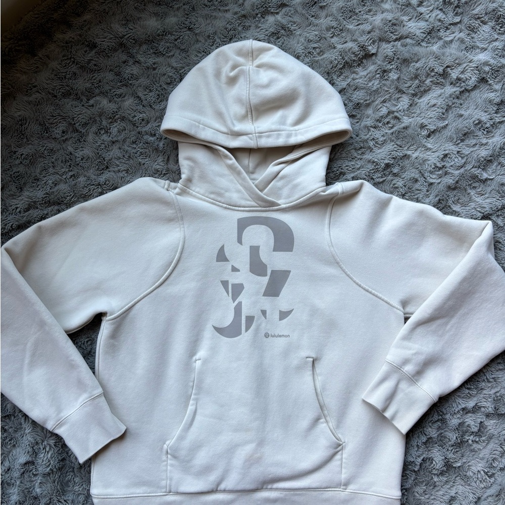 Lululemon Athletica White Hoodie